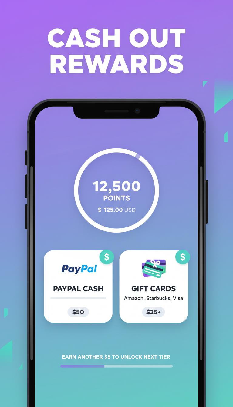 MISTPLAY cash out screen with PayPal options